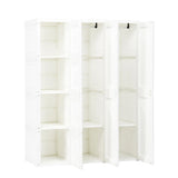 Foldable Closet Clothes Organizer with 8 Cubby Storage