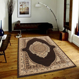 Persian Style Traditional Oriental Medallion Area Rug Empire 550 - Context USA - AREA RUG by MSRUGS