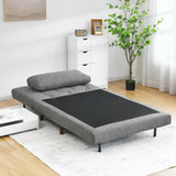 3-Position Folding Convertible Sofa Bed with Waist Pillow