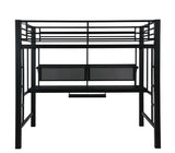 Avalon Full Workstation Loft Bed Youth Bunk Bed