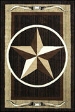 Texas Star Brown/Beige Area Rug Nairobi 1156