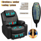 Electric Power Lift Multifunction Electric Recliner with 2 Side Pockets and Cup Holders