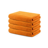4 Piece 100% Cotton Hand/Bath Towel with Color Options