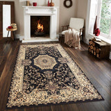 Persian Style Traditional Oriental Medallion Area Rug Empire 150 - Context USA - AREA RUG by MSRUGS