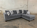 Thick Fabric Dove Sectional