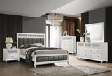Barzini Gray&White Bed
