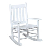 White&Black Youth Rocking Chair
