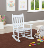 White&Black Youth Rocking Chair