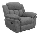 Charcoal Glider Recliner