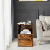 Set of 2 Nightstands Side End Table for Living Room