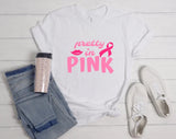 Pretty In Pink Breast Cancer T-shirt