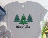 Winter Vibes Christmas T-shirt