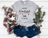 The Most Wonderful Time of The Year Christmas T-shirt