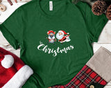 Mouse and Santa Christmas T-shirt