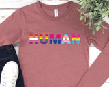 Rainbow Human  T-shirt