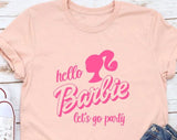 Hello Barbie Let's Go Party T-shirt