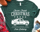 Farm Fresh Christmas Trees Christmas T-shirt