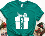 Gangsta Wrapper Christmas T-shirt
