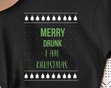 Merry Drunk I'm Christmas T-shirt